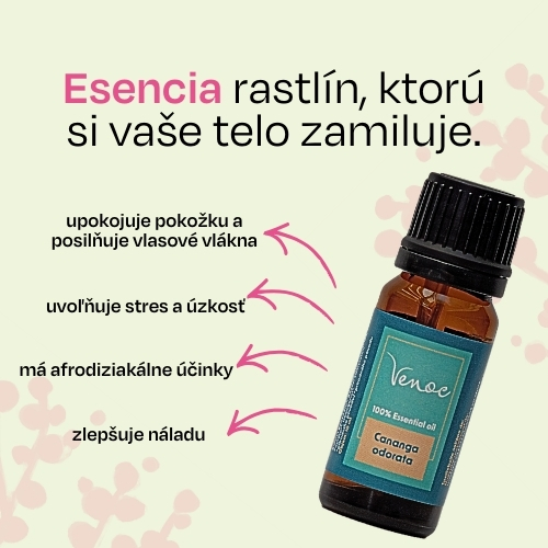 Esenciálny olej Ylang Ylang Venoc 10ml