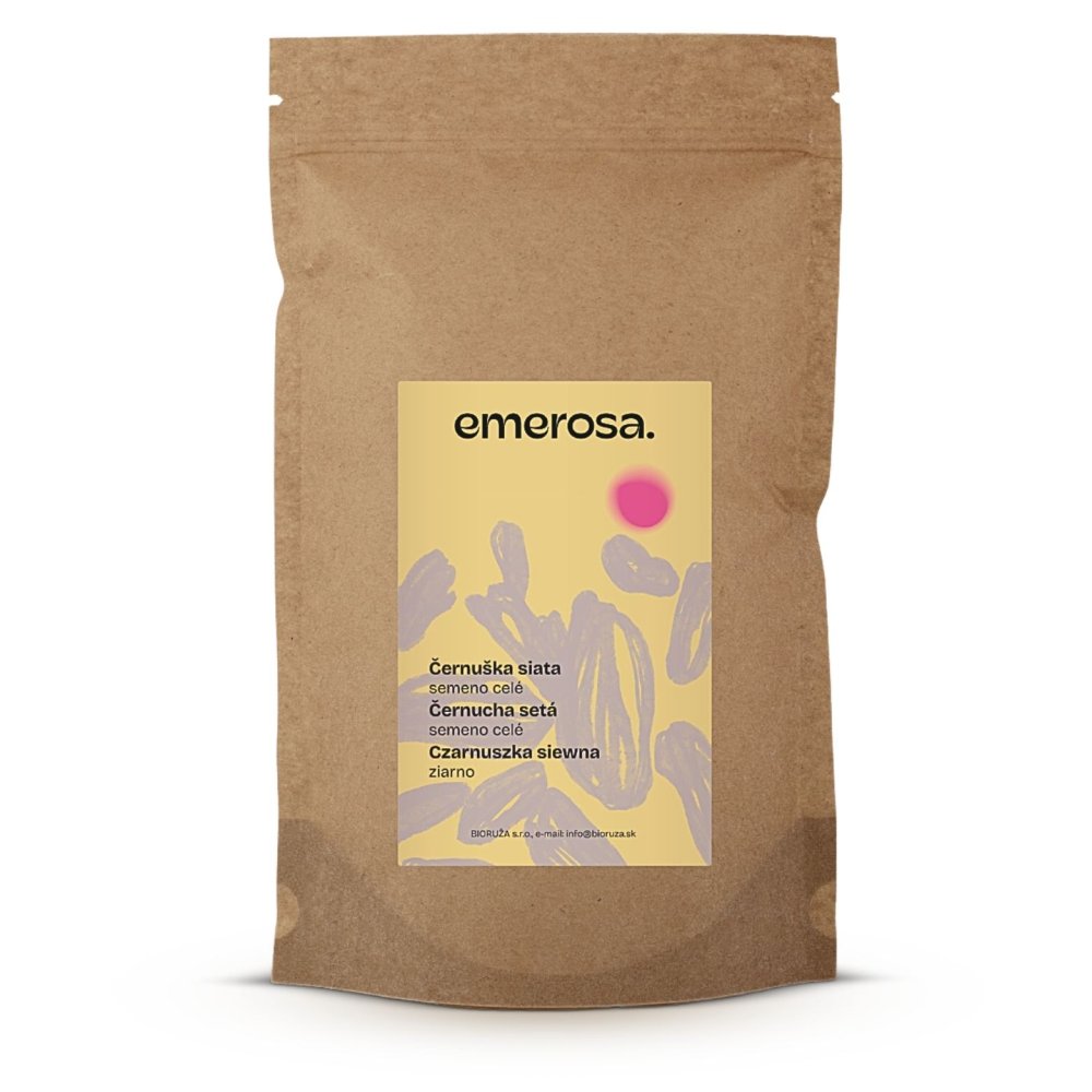 Černuška siata - semeno celé - Nigella sativa - Semen nigellae Emerosa 50 g