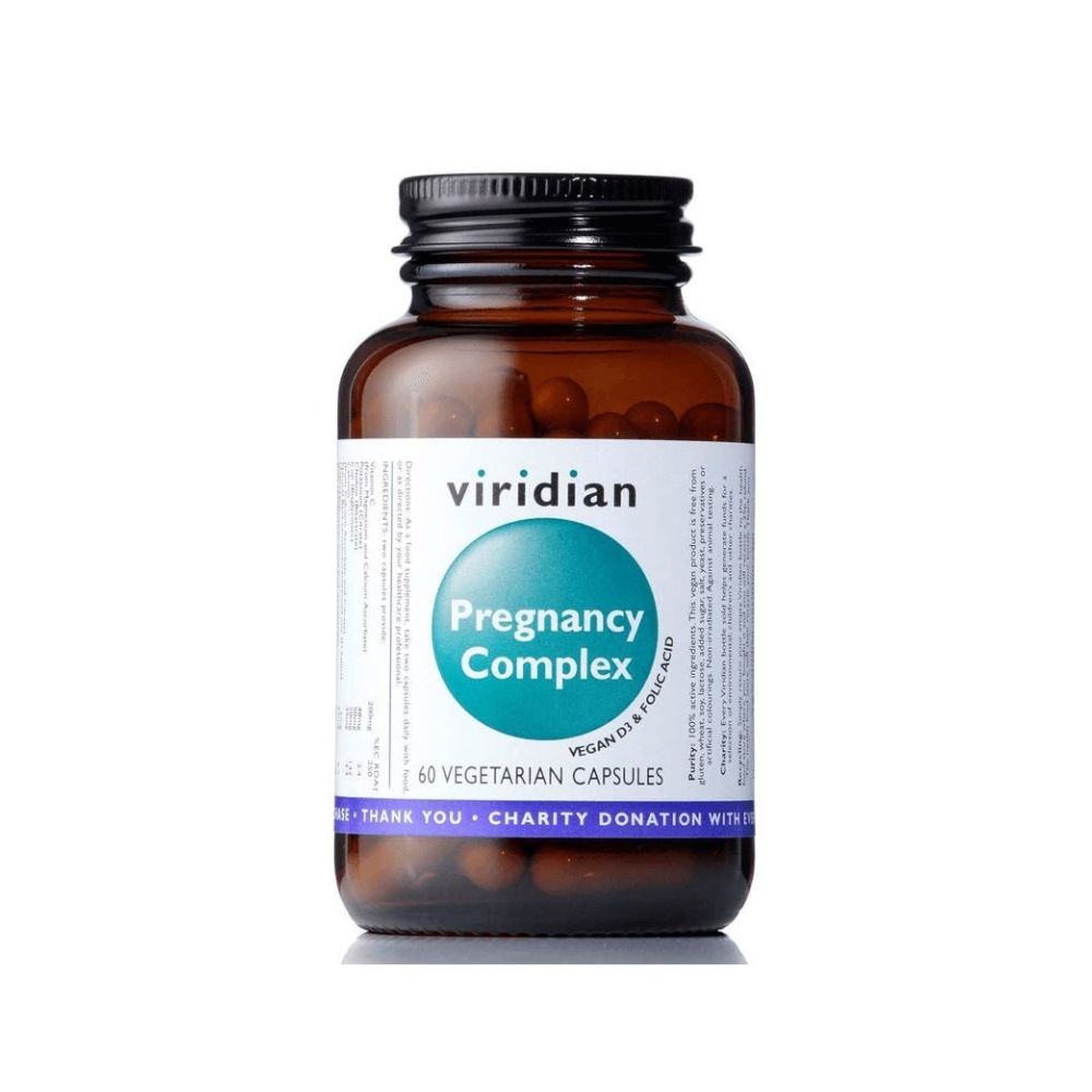 Pregnancy Complex - Natural multivitamín pre tehotné Viridian 60 kapsúl
