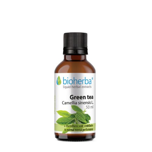 Zelený čaj tinktura Bioherba 50ml