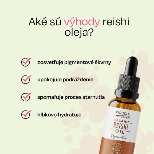 Reischi olej Wooden Spoon 10 ml