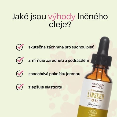 Lněný olej Wooden Spoon 30 ml