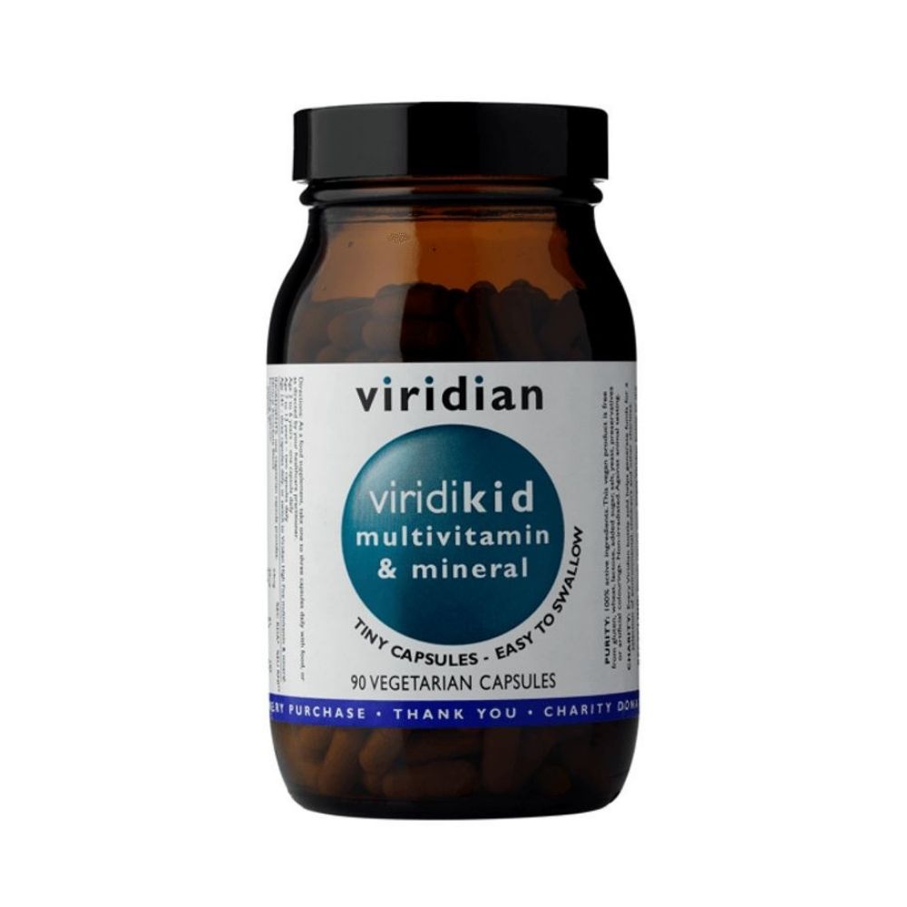 Viridikid Multivitamín Viridian 90 kapsúl