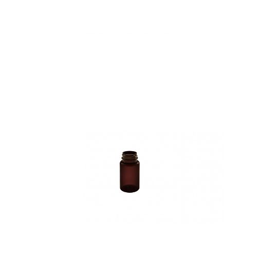 Plastová fľaša hnedá 75ml