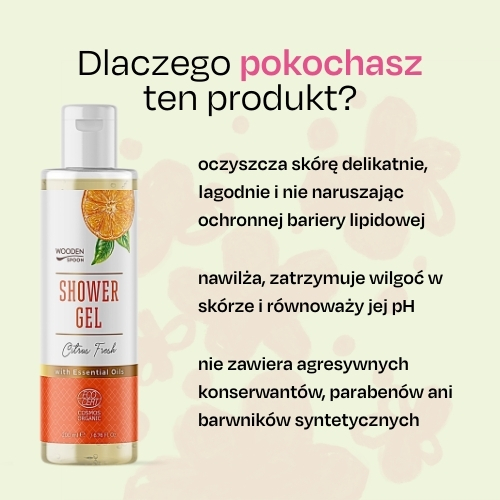 Żel pod prysznic Citrus Fresh Wooden Spoon 200ml