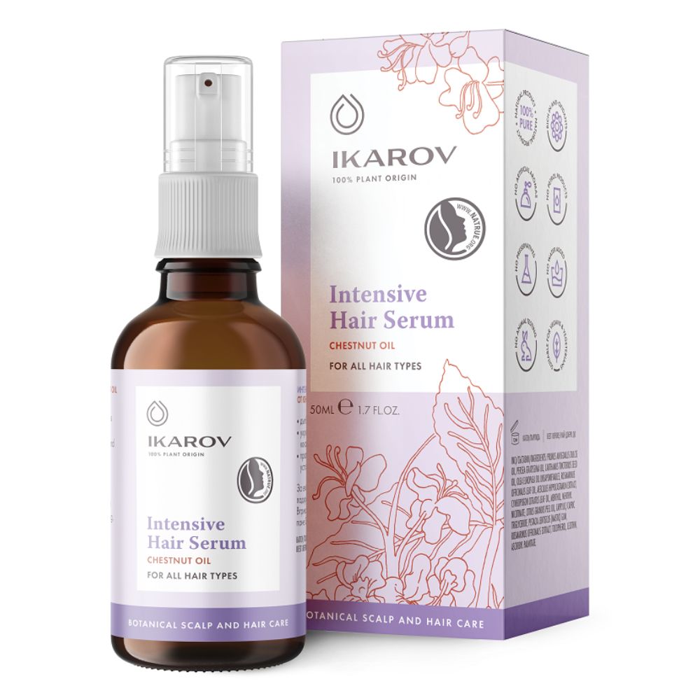 Intenzivní vlasové sérum 100% přírodní Ikarov 50ml