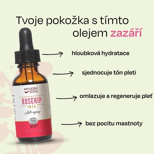 Šípkový olej Wooden Spoon 30 ml