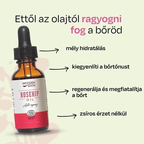 Csipkebogyó olaj Wooden Spoon 30 ml