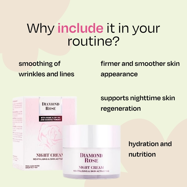Revitalising night cream Diamond Rose Biofresh 50 ml