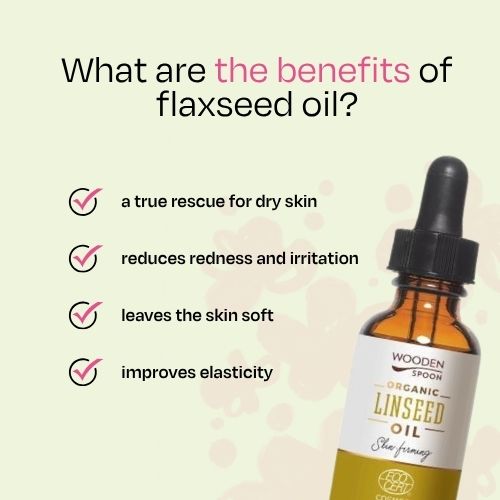 Flaxseed oil Wooden Spoon 30 ml
