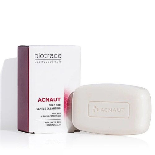 Čistiace mydlo pre mastnú a problematickú pleť Acnaut Biotrade 100g