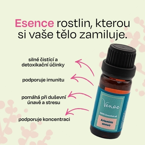 Esenciální olej Pelyněk roční Venoc 10 ml