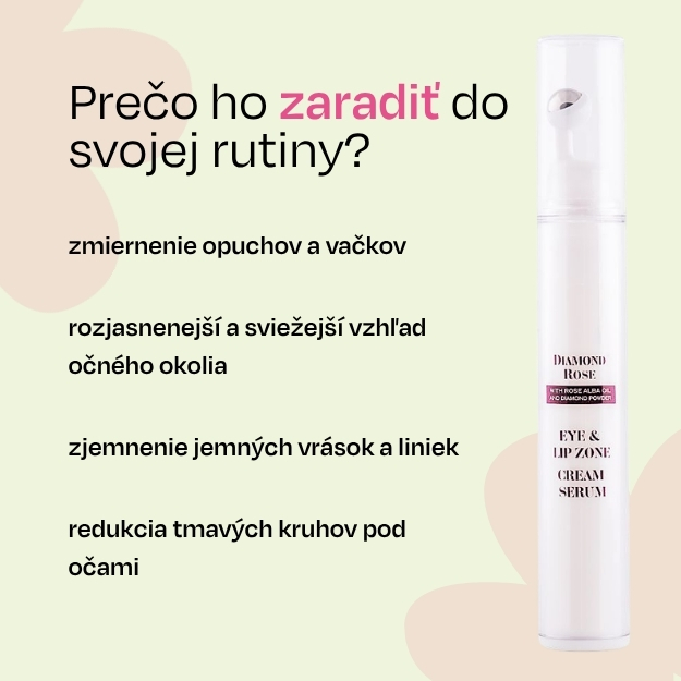 Krémové sérum na okolie očí a úst Diamond Rose Biofresh 15 ml