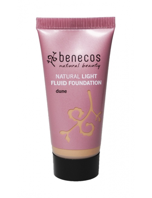 Levně Makeup Light Fluid Foundation Dune Benecos 30 ml