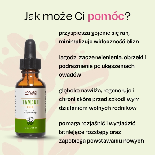 Olej tamanu Wooden Spoon 30 ml