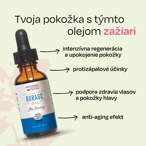 Borákový olej Wooden Spoon 30 ml