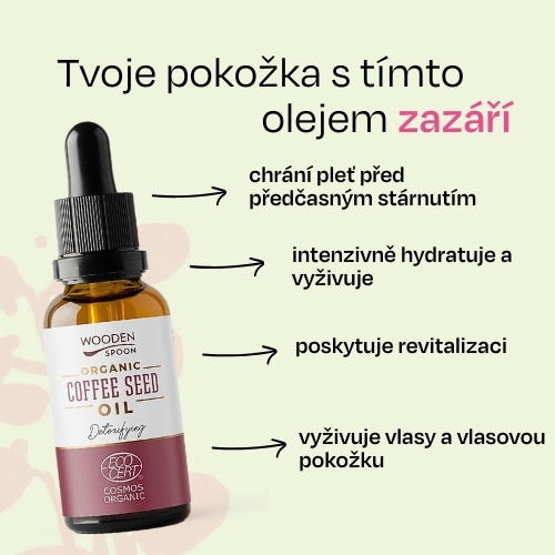 Olej z kávových zrn Wooden Spoon 10ml