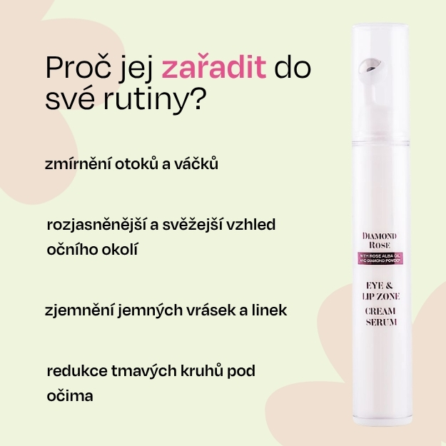 Krémové sérum na okolí očí a úst Diamond Rose Biofresh 15 ml
