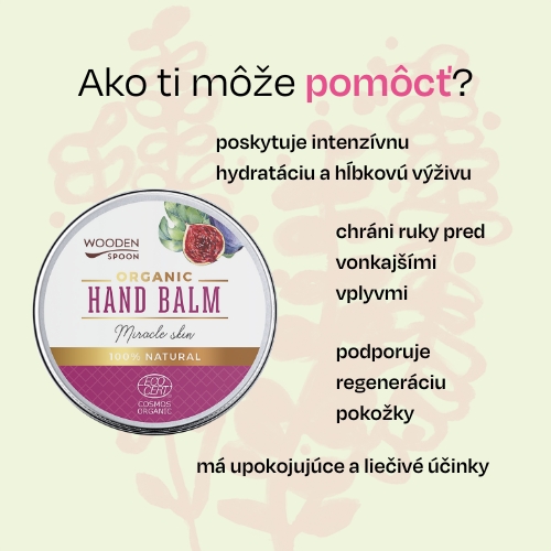 Zázračný balzam na suché ruky Wooden Spoon 60ml