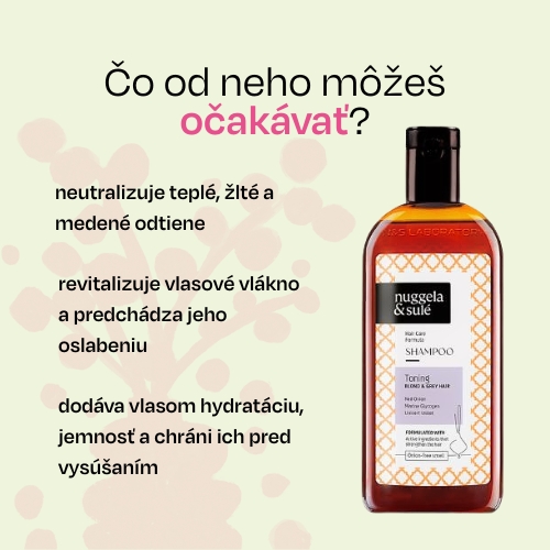 Tónovací šampón na vlasy  Nuggela & Sulé 250ml