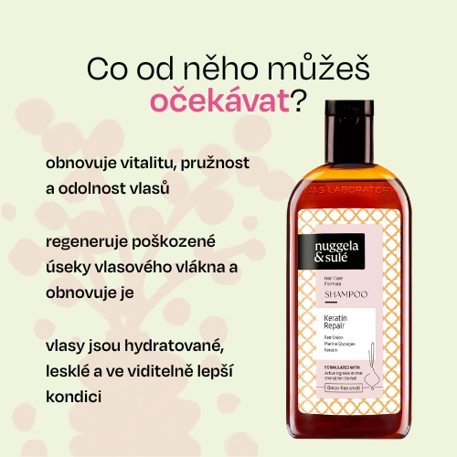 Regenerační šampon na vlasy s keratinem N&S Nuggela & Sulé 250ml