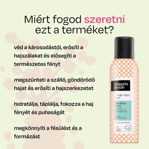Nuggela & Sulé 207 ml-es, nem kiöblítendő hajpermet