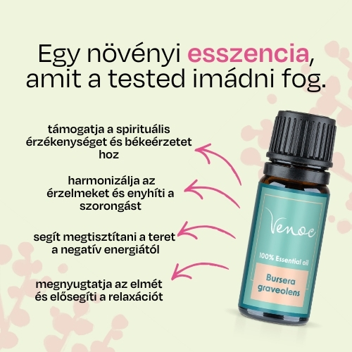 Palo Santo illóolaj Venoc 10 ml