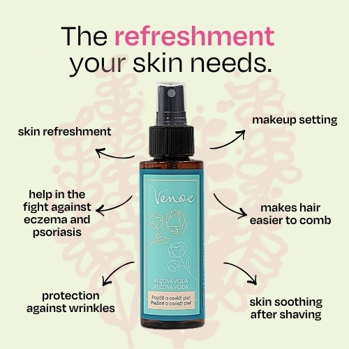 Rose Water Venoc 100ml