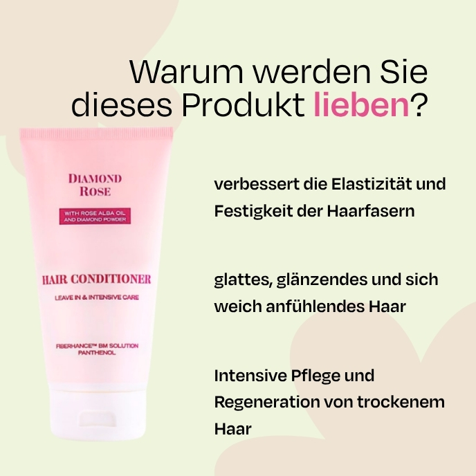 Haarspülung Diamond Rose Biofresh 150 ml