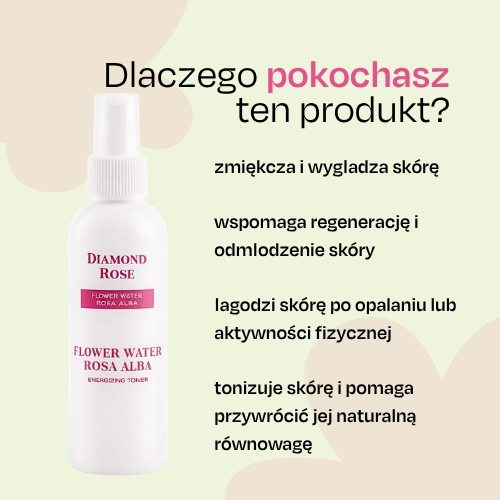 Woda różana z białej róży Diamond Rose Biofresh 150 ml