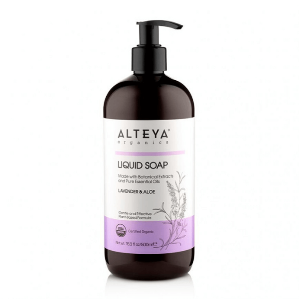 Tekuté mydlo Levanduľa a Aloe Alteya Organics 500 ml