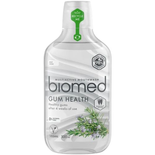 Prírodná ústna voda pre zdravé ďasná Biomed 500ml