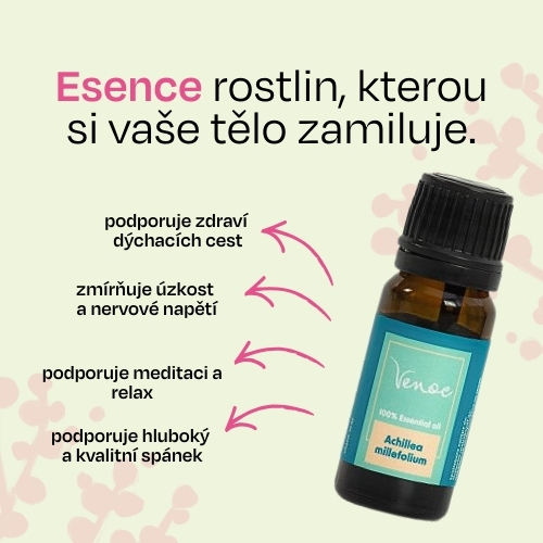 Esenciální olej Řebříček Venoc 10ml