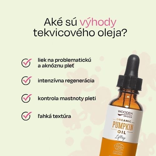 Tekvicový olej Wooden Spoon 30 ml